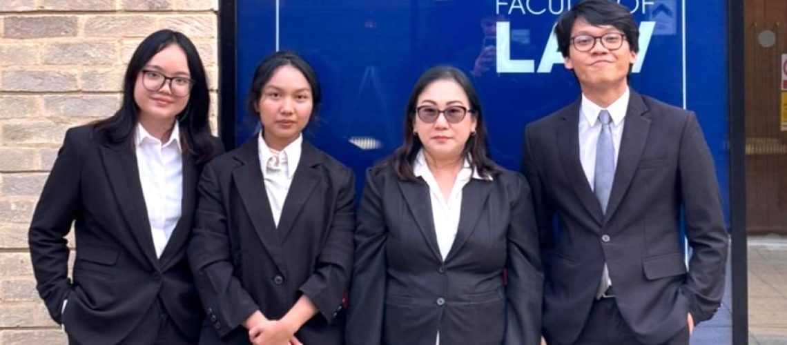 Universitas Indonesia Delegation Oxford IP Moot 2026 supported by Maulana and Partners
